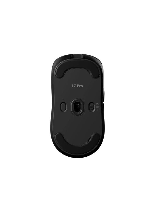 MCHOSE L7 Series Ultra‑Lightweight Wireless Gaming Mouse – 39g Ergonomic Design, 26,000 DPI PAW3395 Sensor, Omron Optical Switches, Pure PTFE Feet, Low-Latency 2.4GHz, RGB, Adjustable DPI & Macro, USB-C Rechargeable, Black | HW-L7-4KH - Image 5